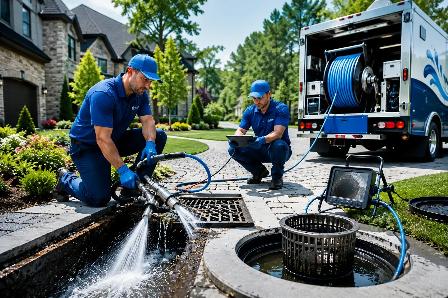 Local outdoor drain cleaning professionals in Ottawa Lake, MI