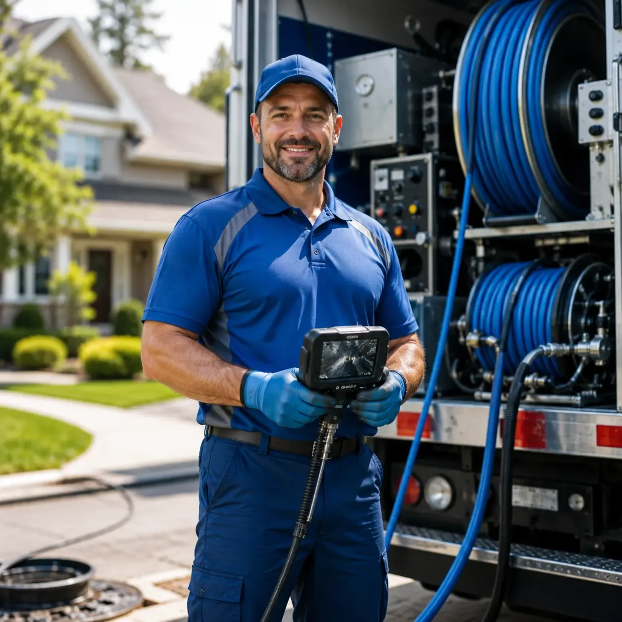 Local outdoor drain cleaning specialists in Ottawa Lake, MI